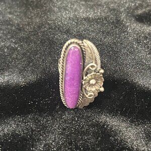 Vintage Sterling Silver Nakaia Ring